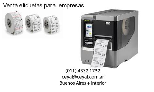 Venta etiquetas para  empresas