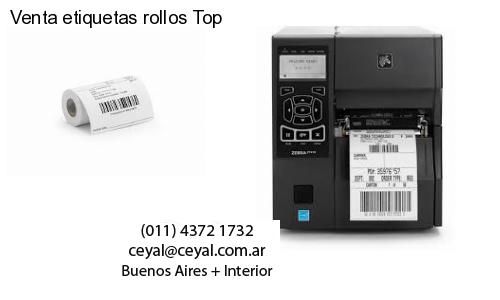 Venta etiquetas rollos Top