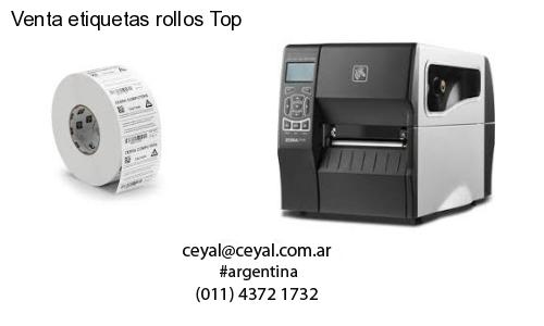 Venta etiquetas rollos Top