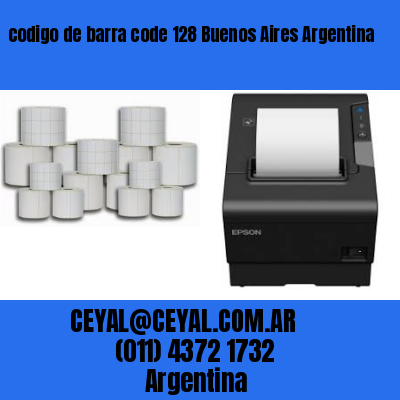 codigo de barra code 128 Buenos Aires Argentina