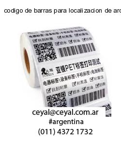 codigo de barras para localizacion de archivos