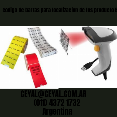 codigo de barras para localizacion de los producto Buenos Aires Argentina