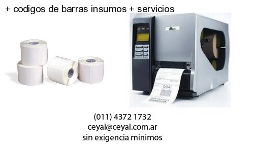   codigos de barras insumos   servicios