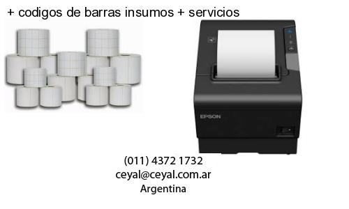   codigos de barras insumos   servicios