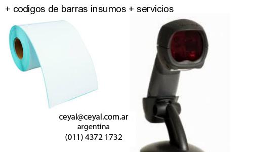   codigos de barras insumos   servicios