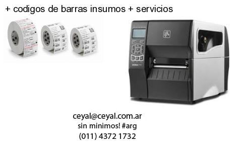   codigos de barras insumos   servicios