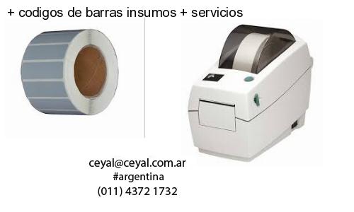   codigos de barras insumos   servicios
