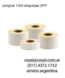 comprar 1100 etiquetas OPP