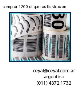 comprar 1200 etiquetas Ilustracion