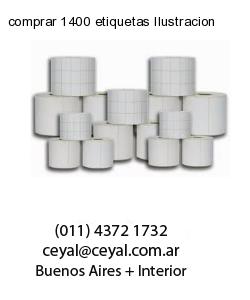 comprar 1400 etiquetas Ilustracion