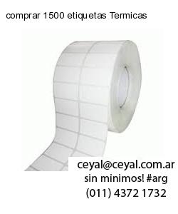 comprar 1500 etiquetas Termicas