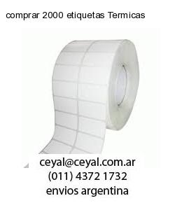 comprar 2000 etiquetas Termicas