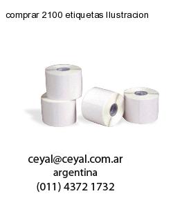 comprar 2100 etiquetas Ilustracion