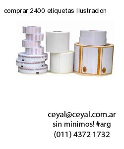 comprar 2400 etiquetas Ilustracion