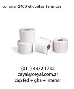 comprar 2400 etiquetas Termicas