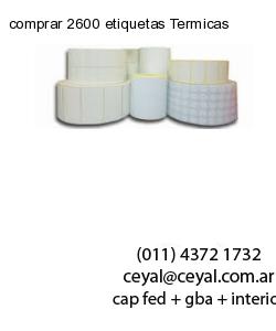 comprar 2600 etiquetas Termicas