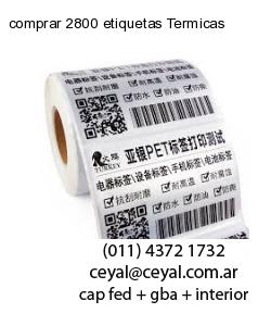 comprar 2800 etiquetas Termicas