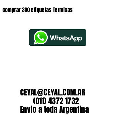 comprar 300 etiquetas Termicas