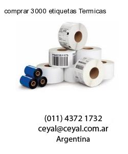 comprar 3000 etiquetas Termicas