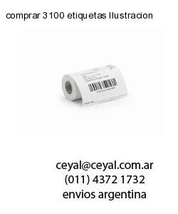 comprar 3100 etiquetas Ilustracion