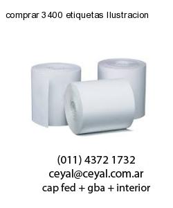 comprar 3400 etiquetas Ilustracion