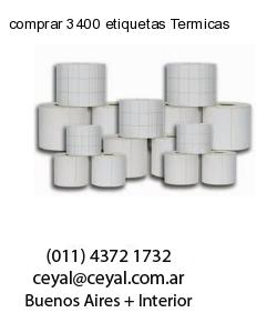 comprar 3400 etiquetas Termicas