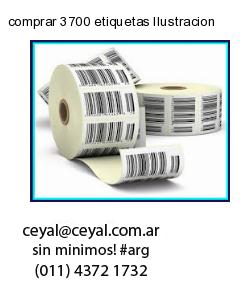 comprar 3700 etiquetas Ilustracion