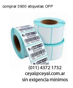 comprar 3900 etiquetas OPP