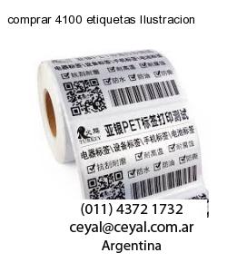 comprar 4100 etiquetas Ilustracion