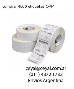 comprar 4500 etiquetas OPP