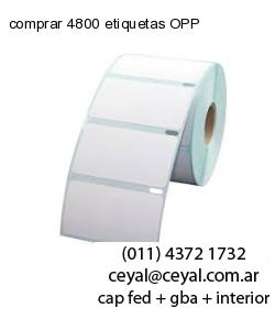comprar 4800 etiquetas OPP