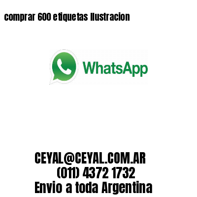 comprar 600 etiquetas Ilustracion