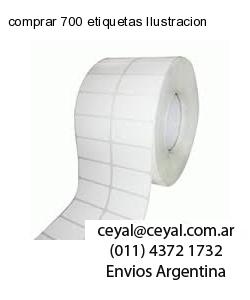 comprar 700 etiquetas Ilustracion