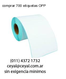 comprar 700 etiquetas OPP