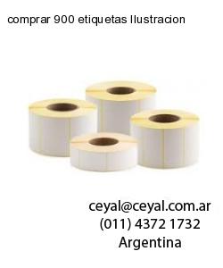 comprar 900 etiquetas Ilustracion
