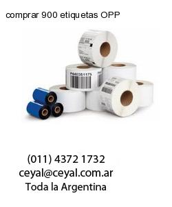 comprar 900 etiquetas OPP