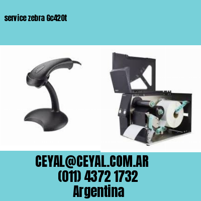 service zebra Gc420t