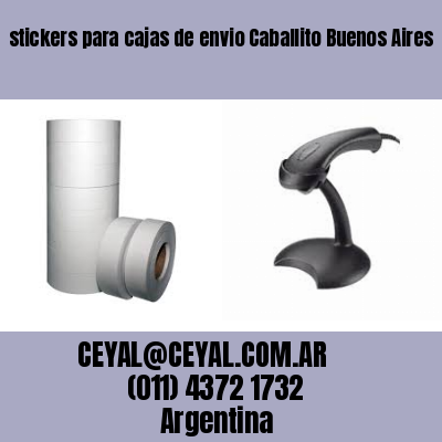 stickers para cajas de envio Caballito Buenos Aires