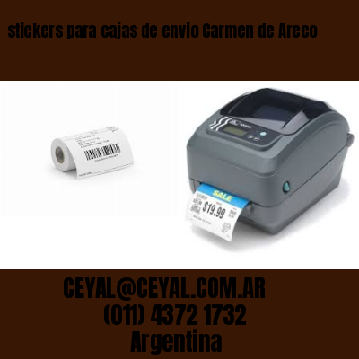 stickers para cajas de envio Carmen de Areco