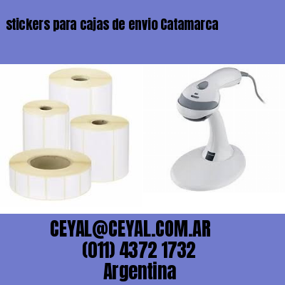 stickers para cajas de envio Catamarca