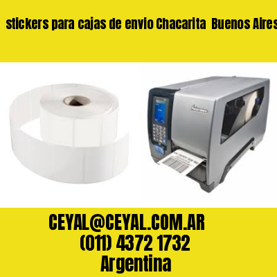 stickers para cajas de envio Chacarita  Buenos Aires