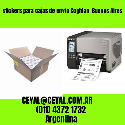 stickers para cajas de envio Coghlan  Buenos Aires