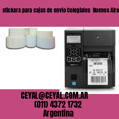 stickers para cajas de envio Colegiales  Buenos Aires
