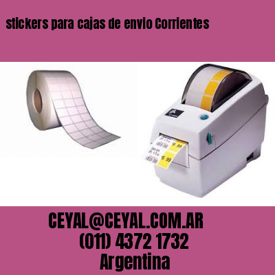 stickers para cajas de envio Corrientes