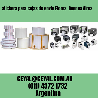 stickers para cajas de envio Flores  Buenos Aires