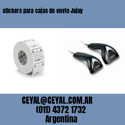 stickers para cajas de envio Jujuy