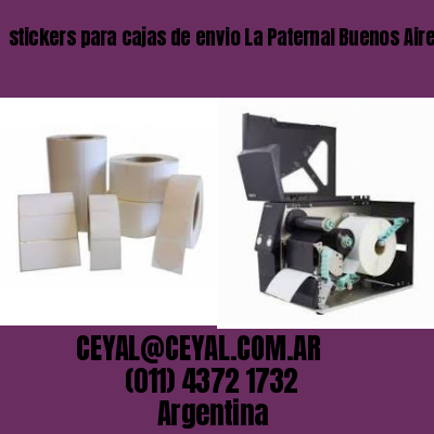 stickers para cajas de envio La Paternal Buenos Aires