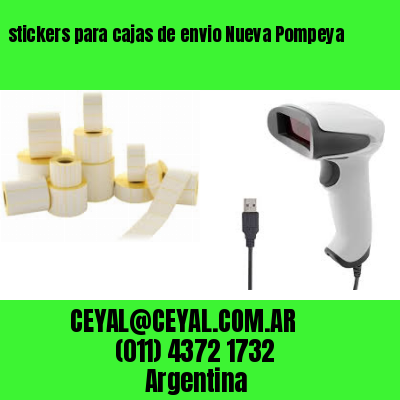 stickers para cajas de envio Nueva Pompeya