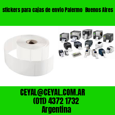 stickers para cajas de envio Palermo  Buenos Aires