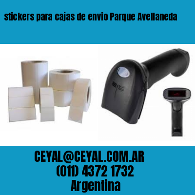 stickers para cajas de envio Parque Avellaneda